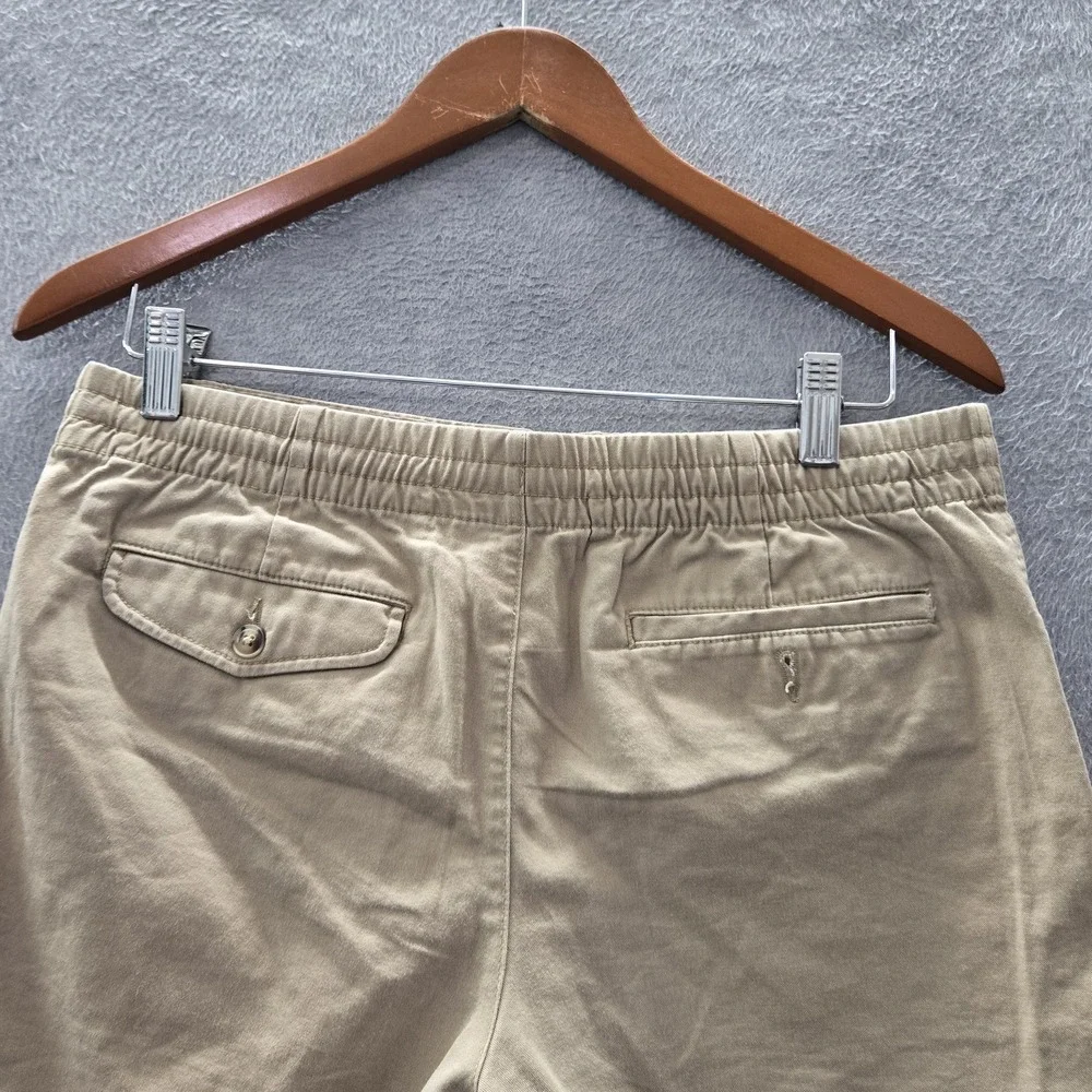 Polo Ralph Lauren Boy Shorts 20 Khaki Embroidered Chino Golf Performance 6